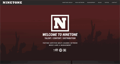 Desktop Screenshot of ninetone.com