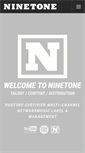 Mobile Screenshot of ninetone.com